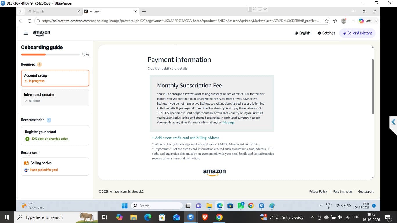 Official Amazon Subscription Fee